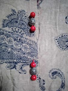 Stylish Asymmetrical Kurta with Floral Print