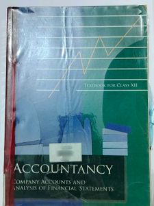 Accountancy Textbook I &amp; II for Class XII