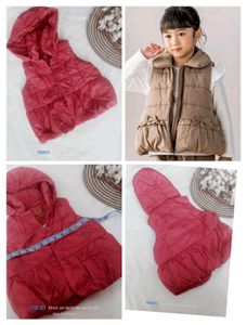 Girls Hooded Padded Vest