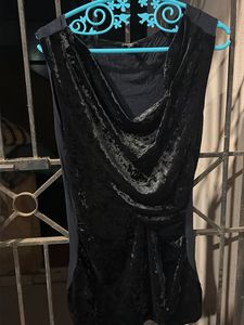 Elegant Black Sleeveless Top