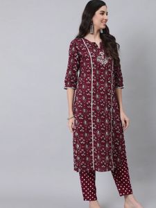 Anubhutee Kurta With Dupatta