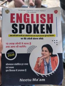 English Spoken Book by Neetu Ma'am