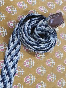 Stretchable design Braided Woven Stretch Belt