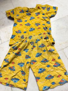 Kids Space UFO Pyjama Set
