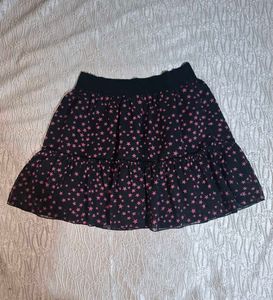 Cute Star Print Skirt