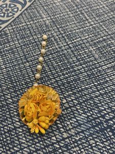 Floral Hair Clip Maang Tikka