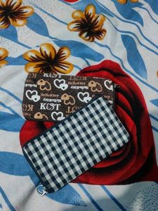 Reusable Multipurpose Washable Women's Pouch with
