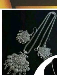 Navratri special oxidized Jewellery Set of