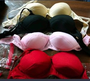 Pack Of 4 Padded Bra For Women