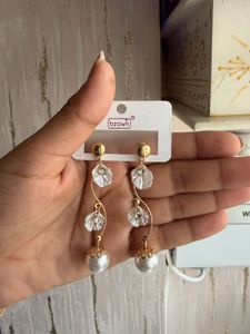 Elegant Pearl Drop Earrings