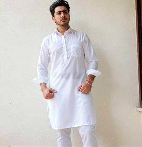 PURE ✨ COTTON Men's White Kurta Pajamas