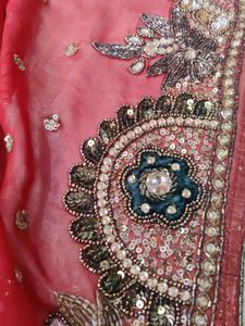 Stunning  Embellished Saree with blouse 🏵️