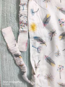 Boho Feather &amp; Floral Print Kimono