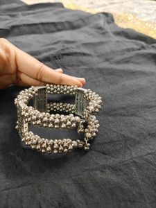 Boho Beaded Bangle Bracelet