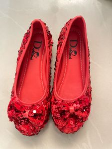 Sparkly Red Sequin Ballerina