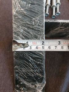 2 Shelf Brackets &amp; Hardware Set