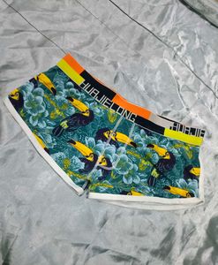 Men's Toucan Print Boxer Briefs