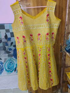 Stylish Yellow Palazzo Pants