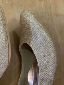 Sparkling Gold Heels