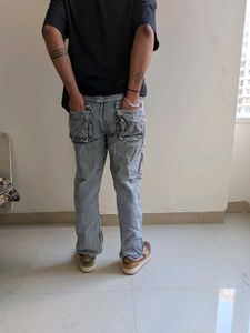 Men's Acid Wash Jeans