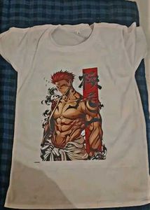 Anime Graphic Print T-Shirt