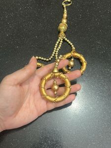 Golden Ethnic Jewellery Tassel