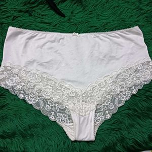 White Lace 🫴🎁Trim Briefs