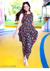 Whimsical Owl Print Jumpsuit