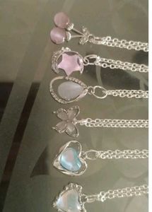 Cute korean Charm Necklaces Set