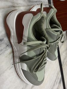 Stylish Green Casual Sneakers