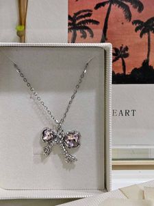Charming Bow Pendant Necklace💖❤️‍🔥