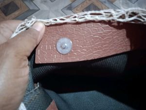 Elegant White Lace Shoulder Bag