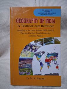 B.A 3rd semester Geography of India textbook