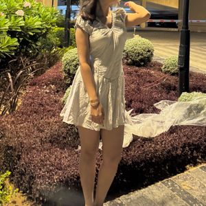 Chic White Mini Dress