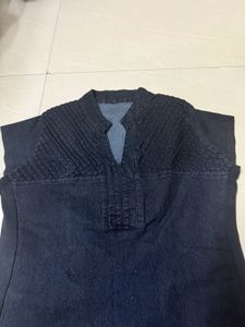 Stylish Denim Kurta