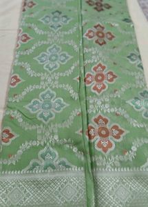 Green Banarasi Saree