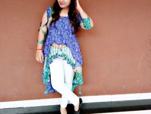 COMBO OF KURTI AND ONE PIECE
