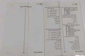 Exam Preparation Booklet Tet paper 1