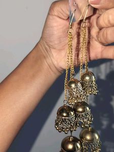 Statement Jhumka Earrings