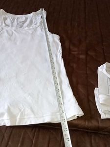 Jockey White Tank Top
