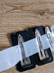 Striped Hair Clips