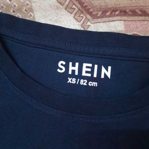 Shein Navy Sun &amp; Moon Graphic T-Shirt