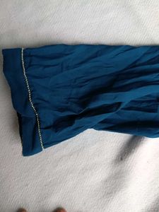 Teal Blue Casual Dress