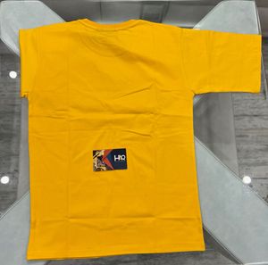 Zara Yellow Basic T-Shirt