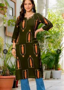 women pure cotton kurti