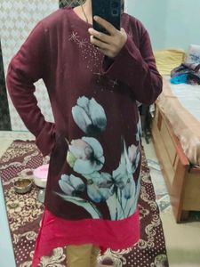 Floral Print Long Sleeve Top