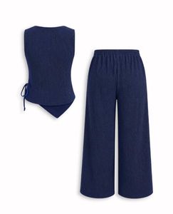 Littlebox Navy Blue Co-ord Set