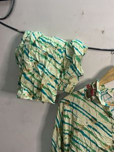 Stylish Printed Kurta with Pants
