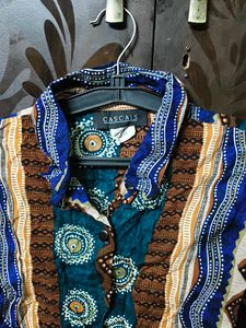Patterned Cascais Top