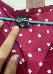 Polka Dot Maxi Dress
